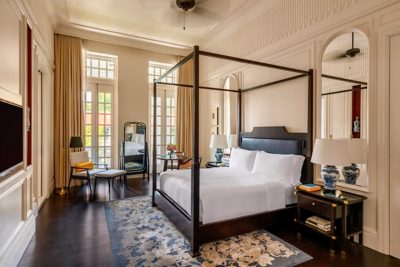 Guest suite at Raffles Singapore