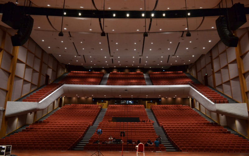 Lecture theatre at NTU Singapore